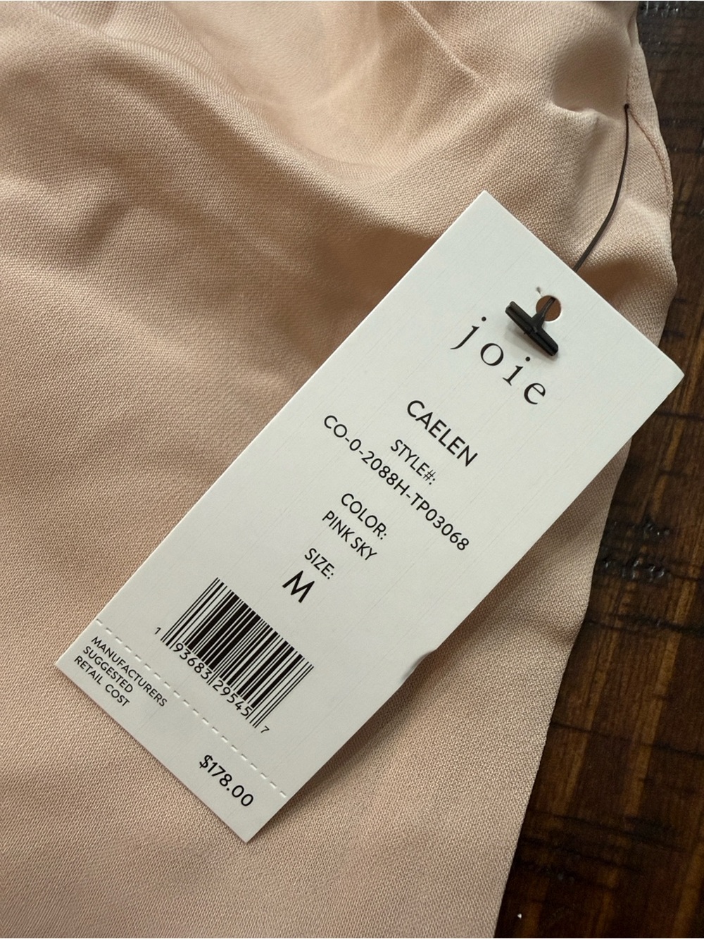 JOIE Caelen Silk Top - Picture 7 of 9